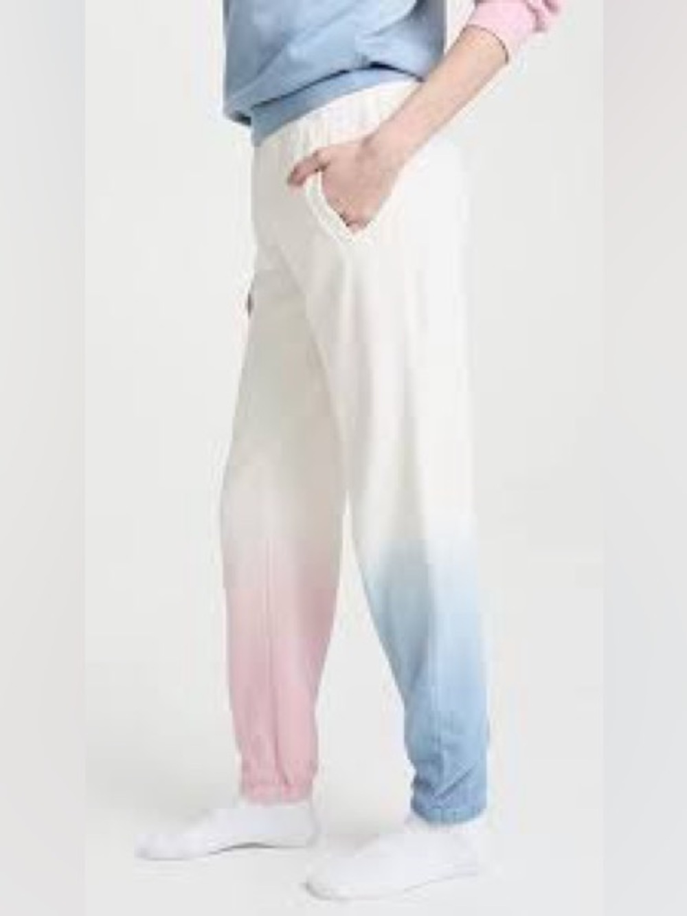 PJ Salvage Weekend Adventurer Ombre Pink & Blue Jogger Pants